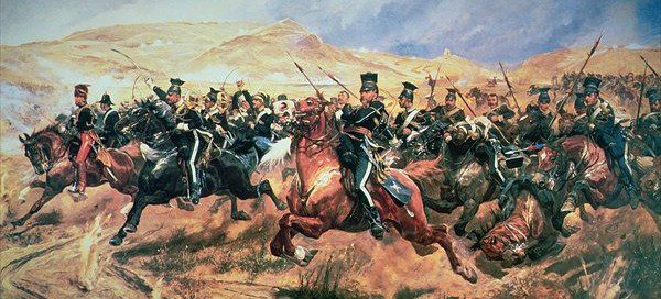 The Charge of the Light Brigade by Richard Caton Woodville, Jr. Source: Wikipedia