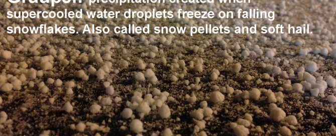 graupel definition photo