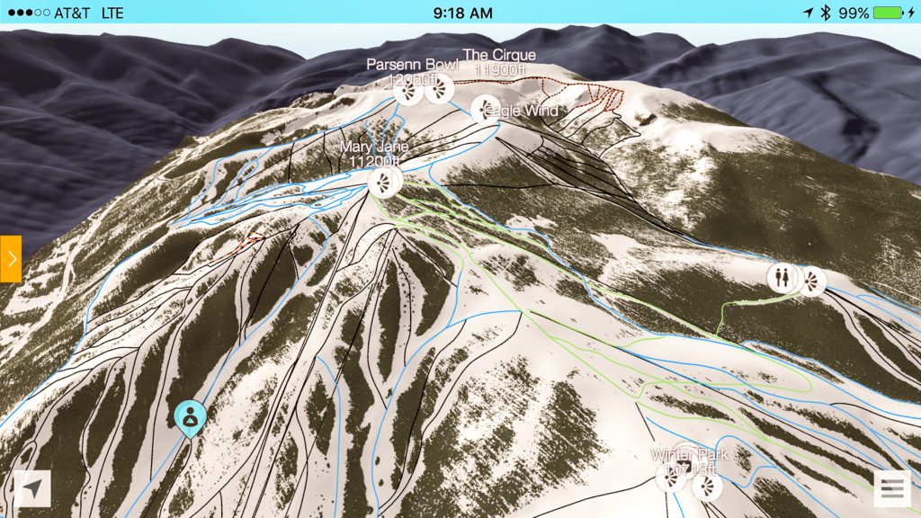 Ski apps fatmap screenshot